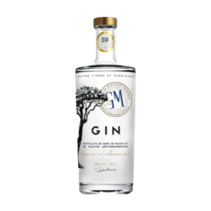 La Grappe de Montpellier – Gin français – GM – Marc de Raisin – 40°