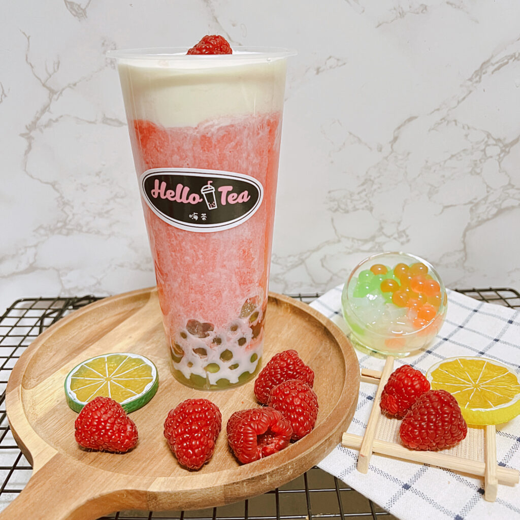 Cream cheese tea