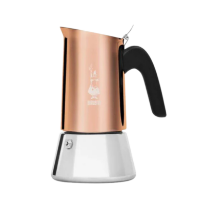 Cafetière italienne VENUS INDUCTION cuivre en inox