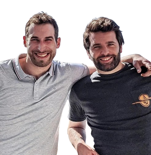 Les 2 fondateurs du foodtruck les Affranchis à Toulouse