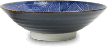 Plat japonais – motif seigaiha